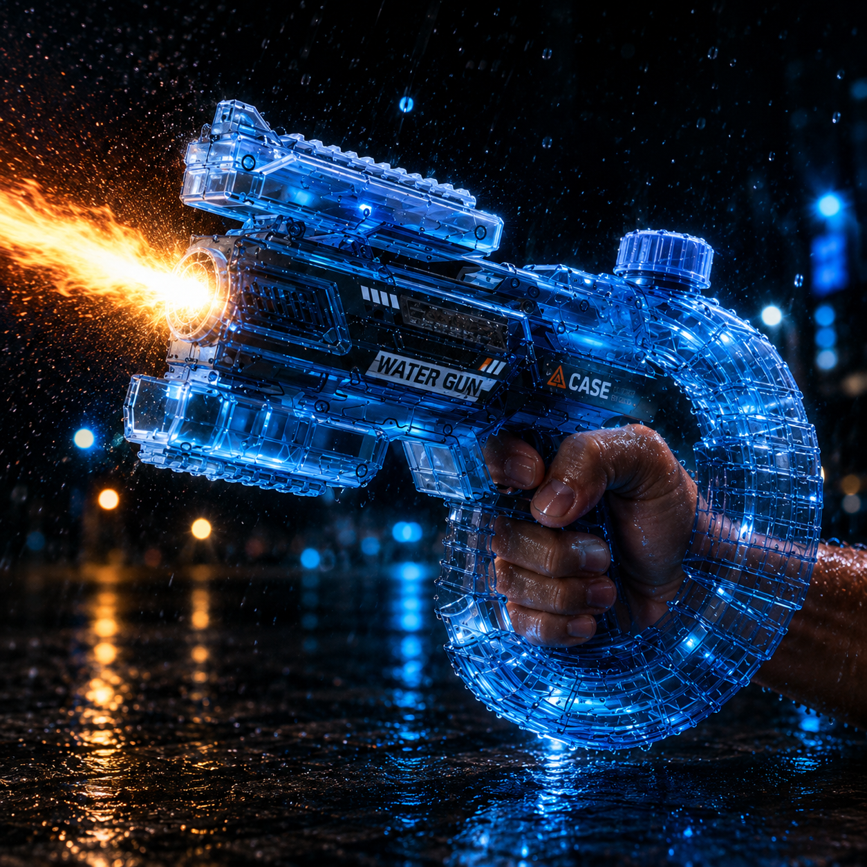 Pistola de Agua Automática CyberBlast